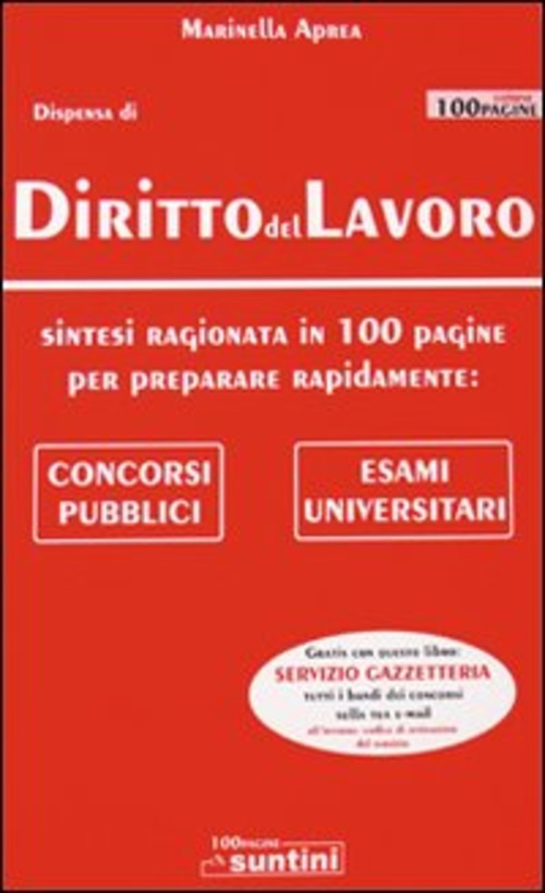 Diritto Del Lavoro Marinella Aprea Edipress 2009