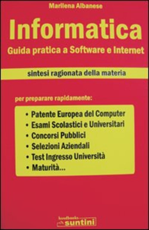 Informatica. Guida Pratica A Software E Internet Marilena Albanese Edipress 20