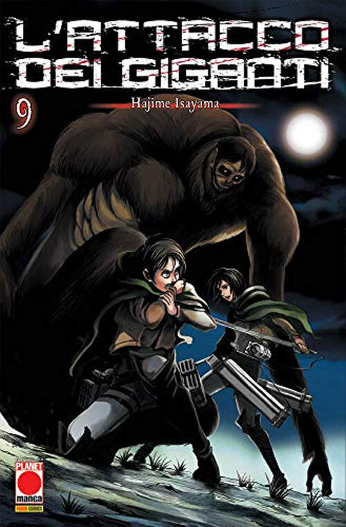 L' Attacco Dei Giganti. Vol. 9 Hajime Isayama Panini Comics 2020