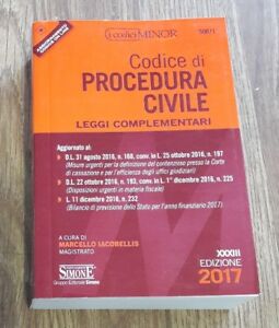 Codice Di Procedura Civile. Leggi Complementari. Ediz. Minor