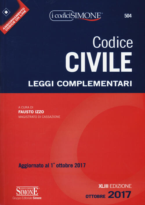 Codice Civile. Leggi Complementari