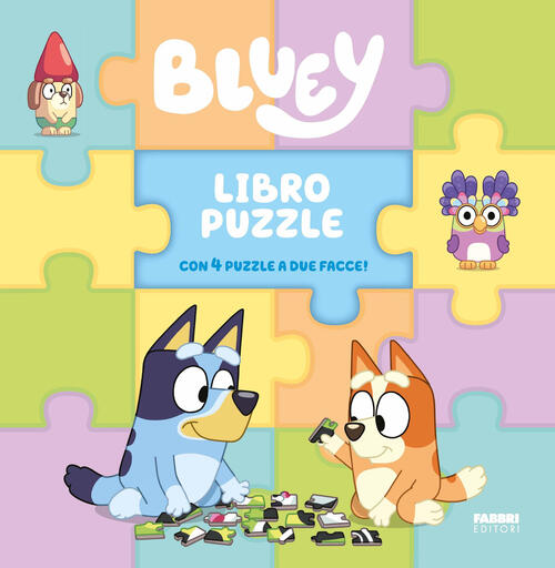 Bluey. Libro Puzzle Fabbri 2024