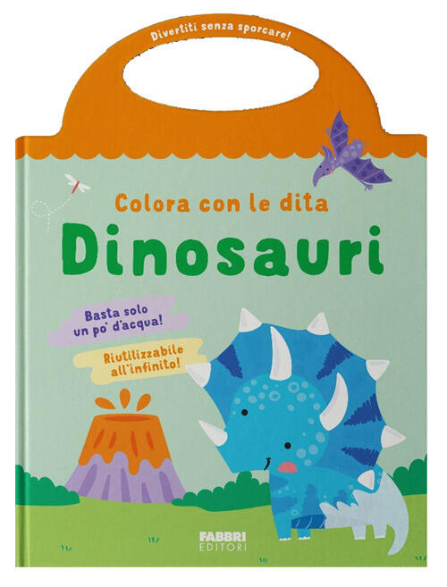 Dinosauri. Colora Con Le Dita Fabbri 2024