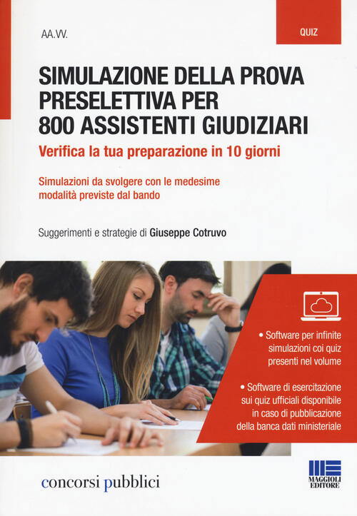 Simulazione Della Prova Preselettiva Per 800 Assistenti Giudiziari