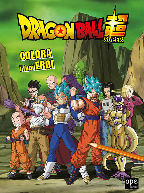 Colora I Tuoi Eroi. Dragon Ball. Ediz. A Colori Ape Junior 2023