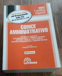 Codice Amministrativo Settembre 2017