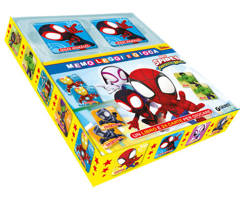 Spidey E I Suoi Fantastici Amici. Memo Leggi E Gioca. Con 24 Carte Memory Marv