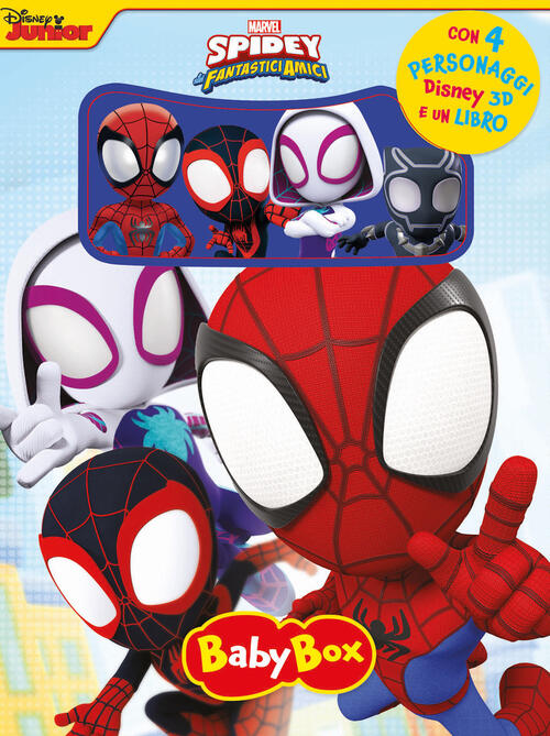 Spidey E I Suoi Fantastici Amici. Baby Box. Con 4 Figurine 3D Marvel Libri 202