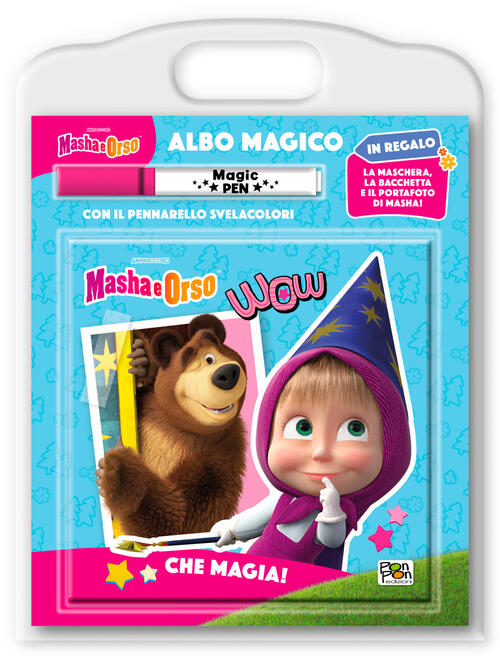 Che Magia! Masha E Orso. Albo Magico. Con Pennarello Svelacolori Cristina Panz