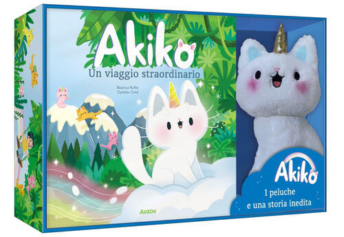 Un Viaggio Straordinario. Akiko. Con Peluche B��Atrice Ruffie Auzou 2024