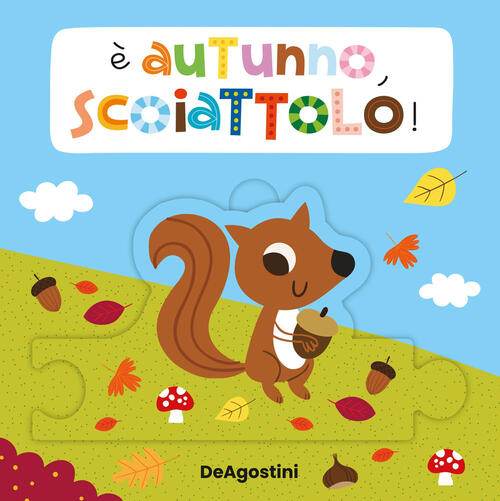 E Autunno, Scoiattolo! Libro Puzzle De Agostini 2024