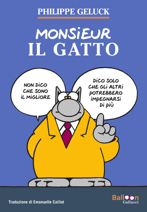 Monsieur Il Gatto Philippe Geluck Gallucci Balloon 2024