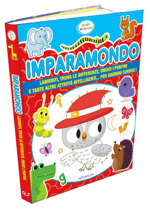 Imparamondo. Gioco & Coloro. Ediz. Illustrata Stephanie Evans Crealibri 2024