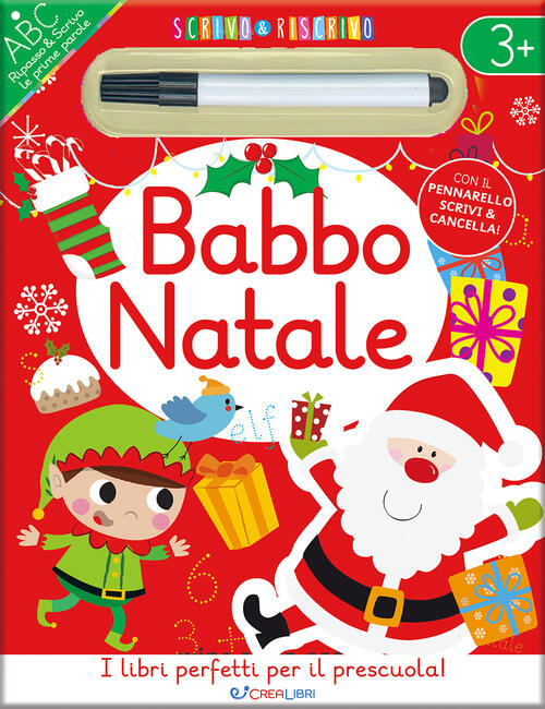 Babbo Natale. Scrivo & Riscrivo Elizabeth Golding Crealibri 2024