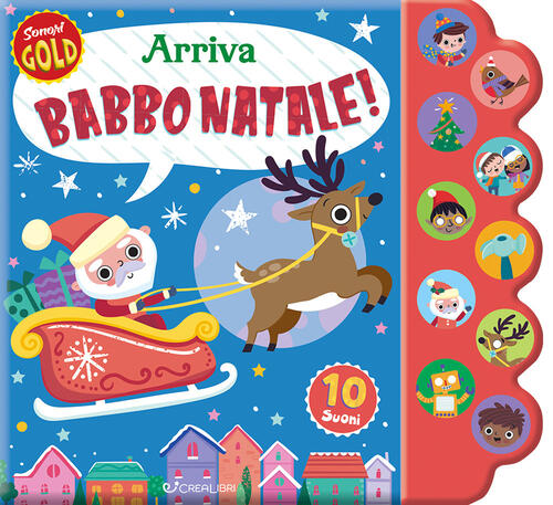 Arriva Babbo Natale! Sonori Gold Crealibri 2024