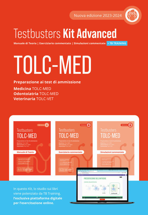 Tolc-Med. Test Medicina 2024/2025. Kit Advanced. Con Espansione Online Testbus