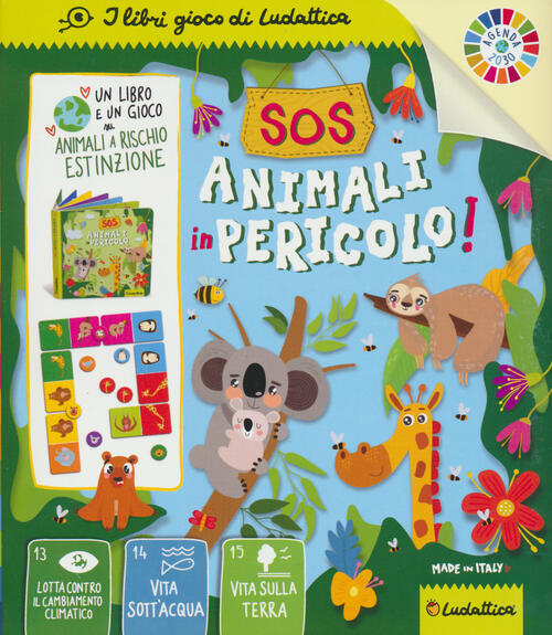 Sos Animali In Pericolo! Agenda 2030. Con Gioco Zhanna Mendel Ludattica 2023