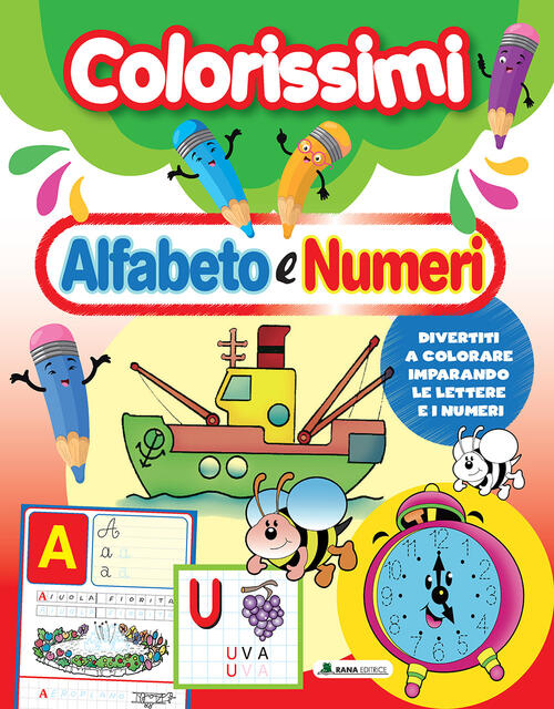 Alfabeto E Numeri. Colorissimi