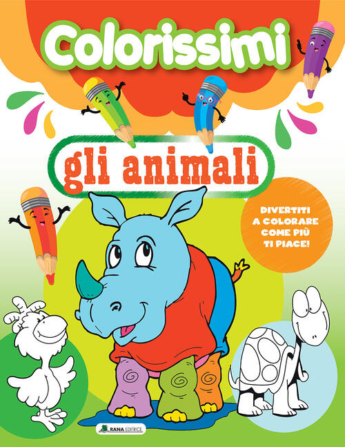 Gli Animali. Colorissimi