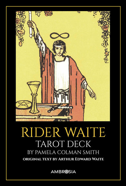 Rider Waite Tarot Deck. Ediz. Deluxe. Con 78 Cards In 4 Colours Arthur Edward